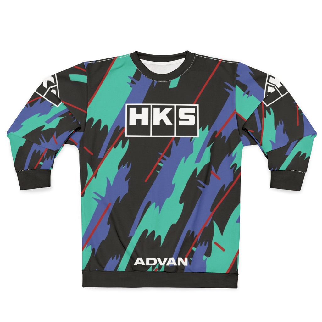 HKS Retro Livery Sweatshirt - Automotive JDM Car Apparel