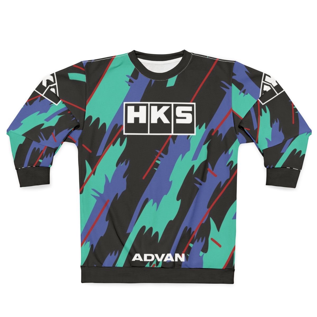HKS Retro Livery Sweatshirt - Automotive JDM Car Apparel