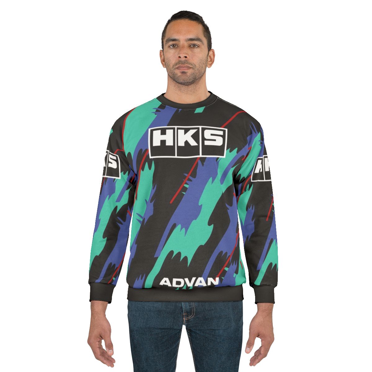 HKS Retro Livery Sweatshirt - Automotive JDM Car Apparel