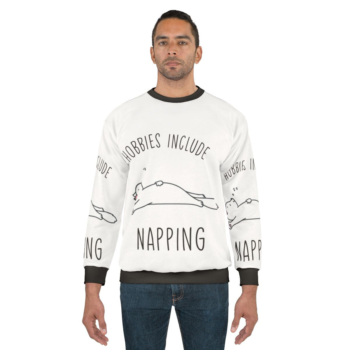 Hobbies Include Napping Sweatshirt