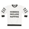 Cozy napping hobbies sweatshirt