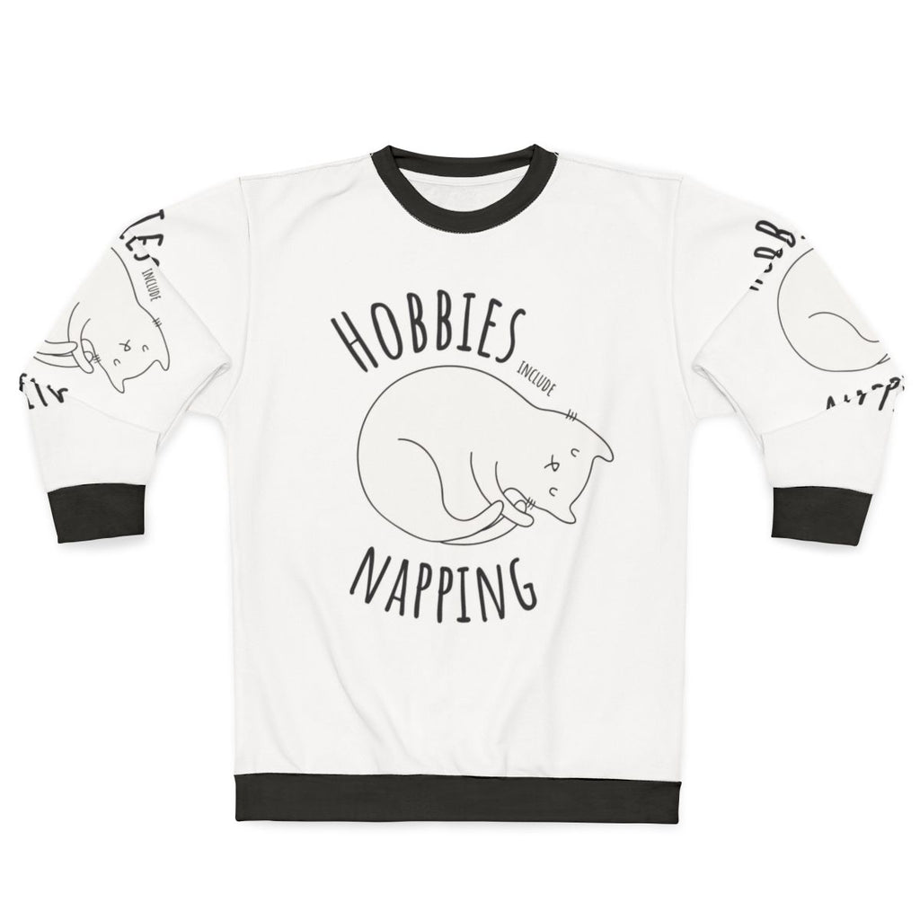Hobbies Include Napping Kawaii Sweatshirt