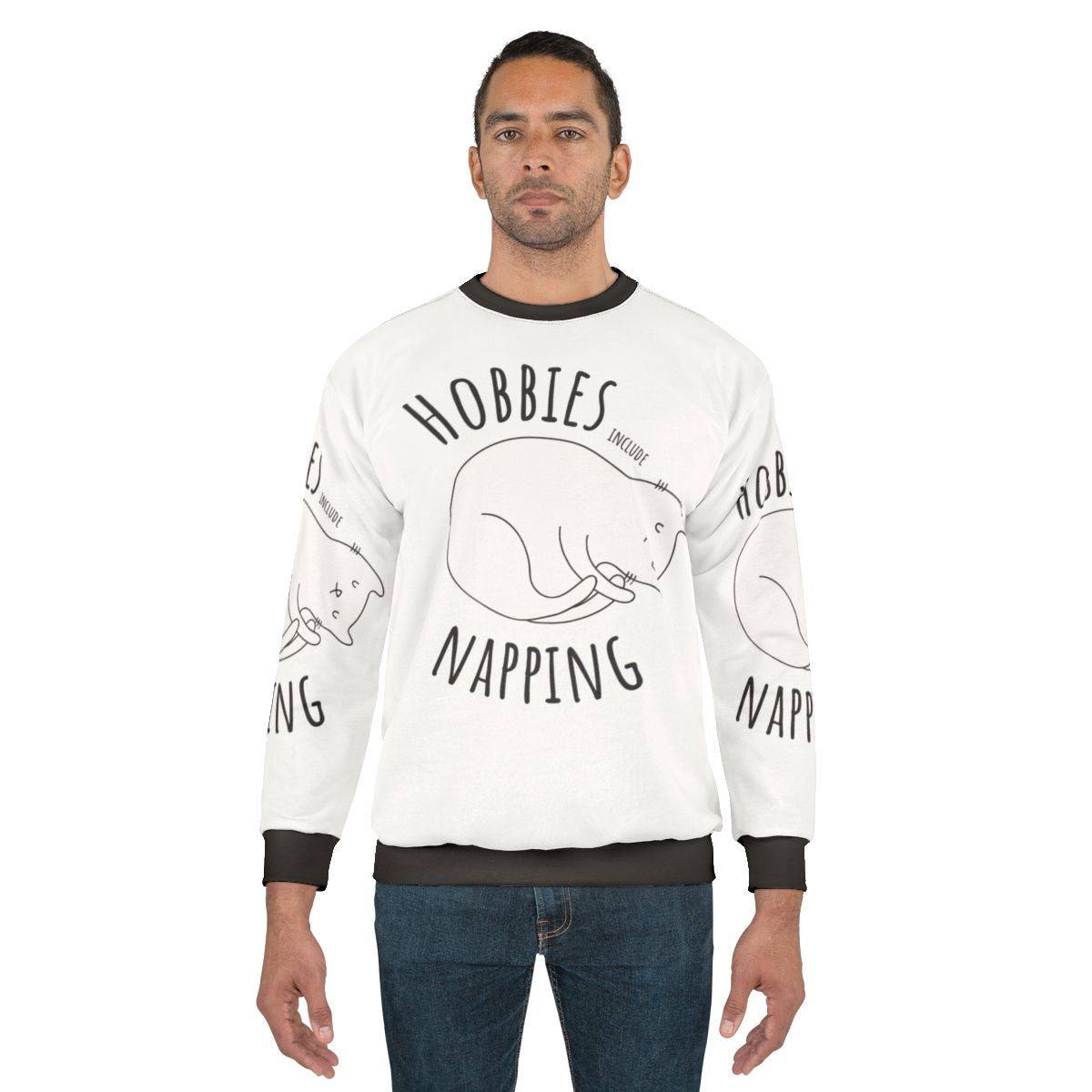 Hobbies Include Napping Kawaii Sweatshirt