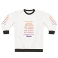 Creative hobbies sweatshirt with focus on making money and staying in shape