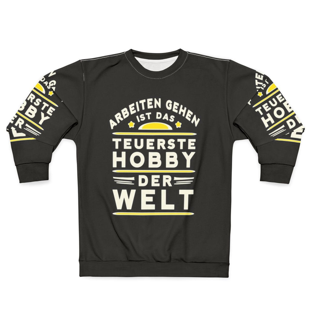 Hobbies Sweatshirt with Conspiracy and Political Humor