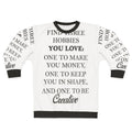 Hobbies graphic sweatshirt