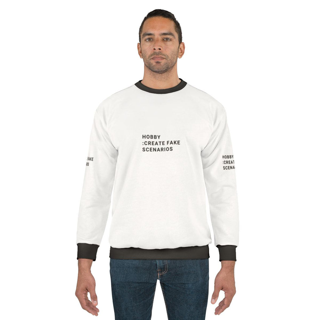 Hobbies Sweatshirt with Lifestyle Graphics