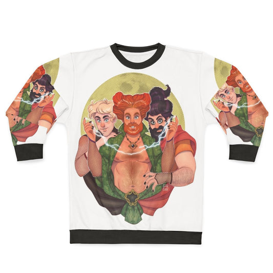 Hocus Pocus gay bear muscle men sweatshirt