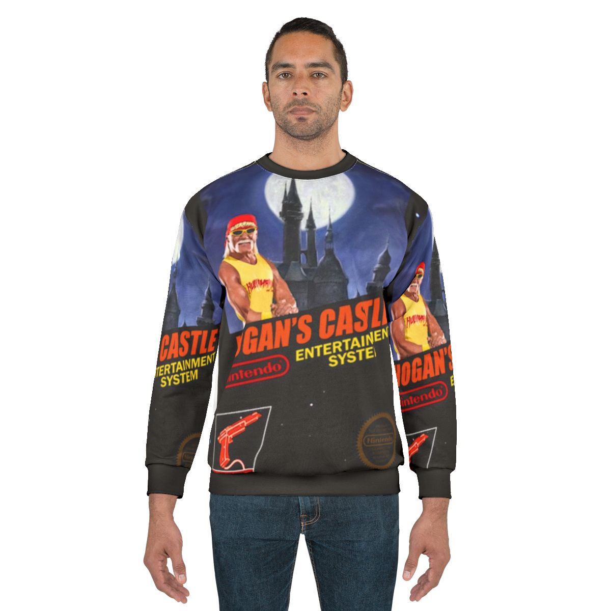 Hogan's Castle Sweatshirt featuring Beeg Yoshi from Videogamedunkey