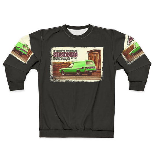 Holden Sandman Panel Van Retro Sweatshirt with Vintage Car Design