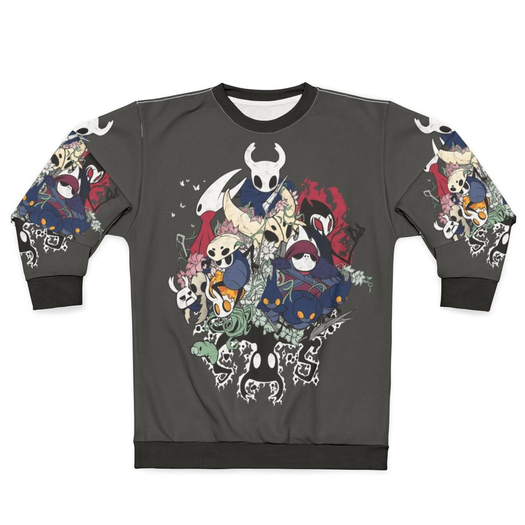Hollow Knight character crew neck sweatshirt