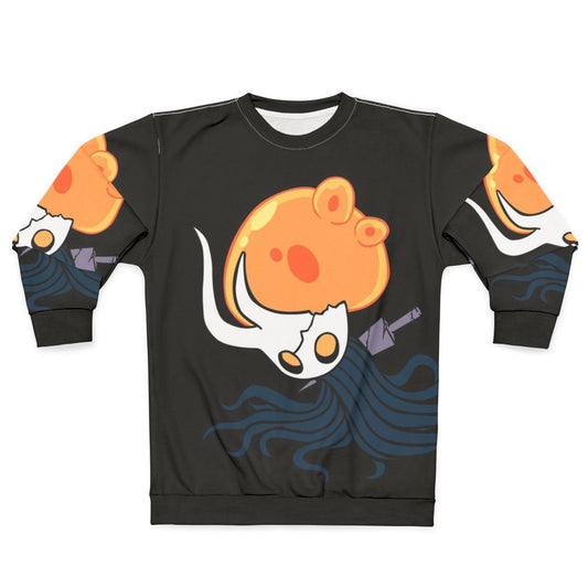Hollow Knight Broken Vessel Minimal Vector Sweatshirt