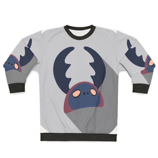 Hollow Knight Dung Defender Flat Icon Sweatshirt