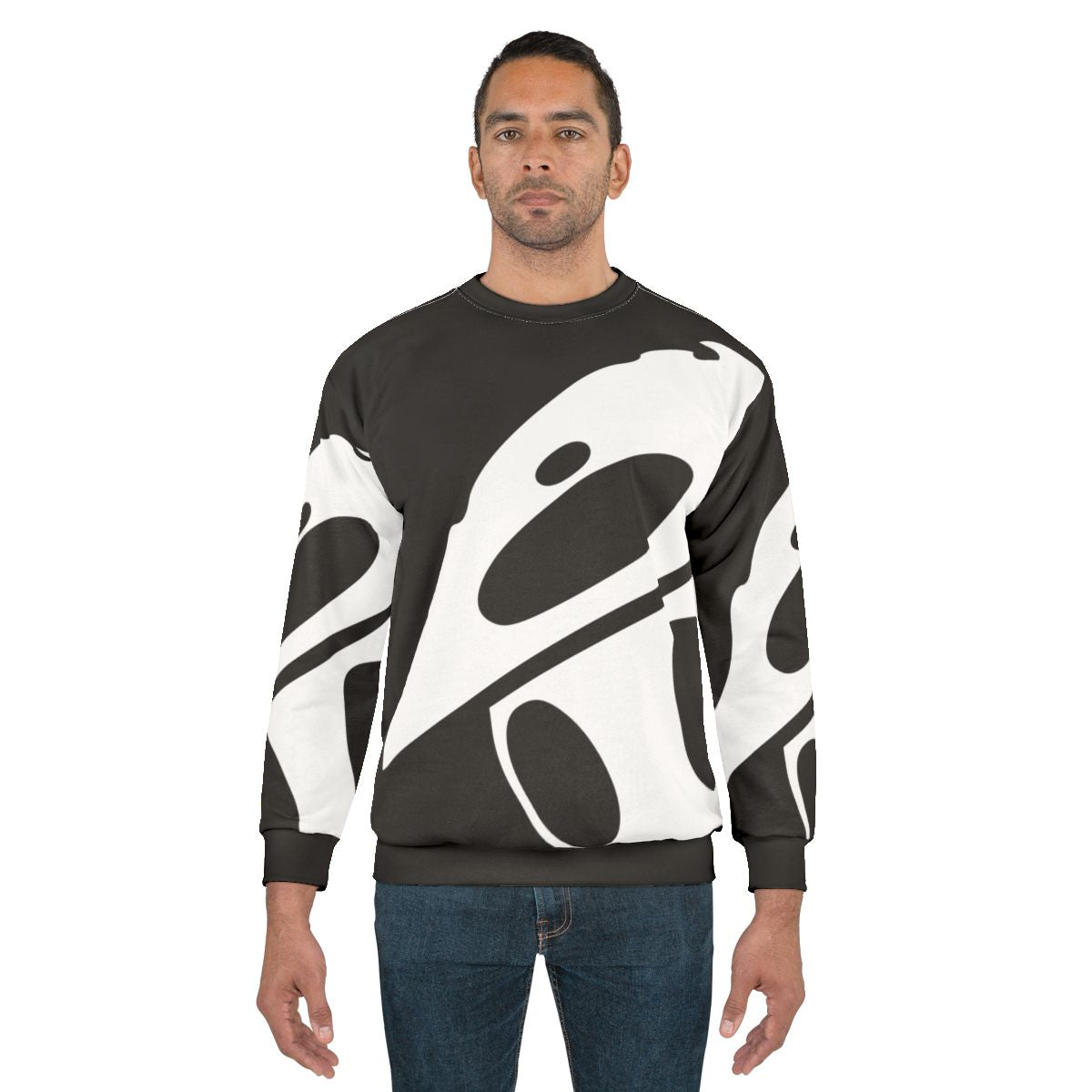 Hollow Knight Quirrel Mask Minimalist Sweatshirt