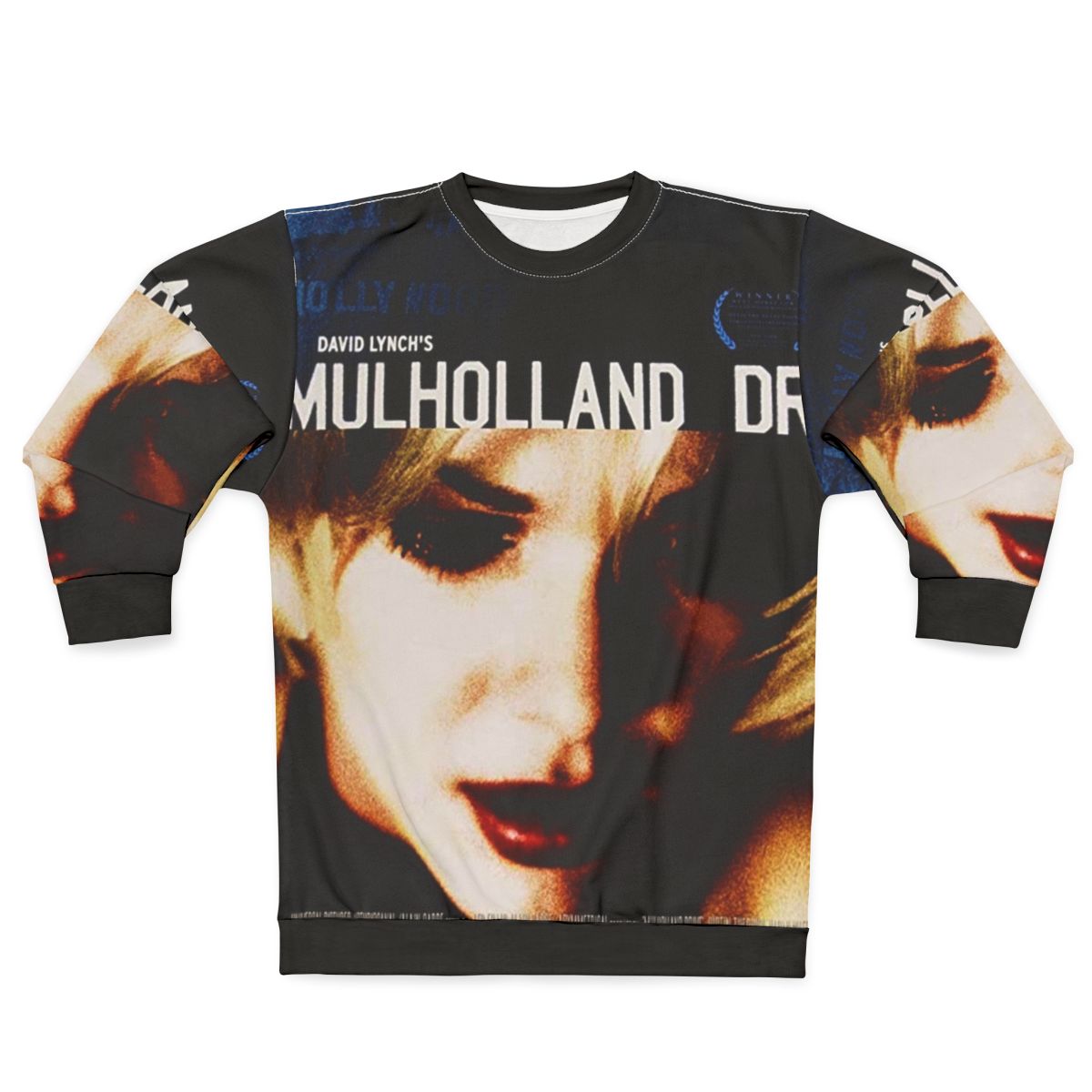 Iconic Movie Poster Sweatshirt featuring David Lynch film imagery
