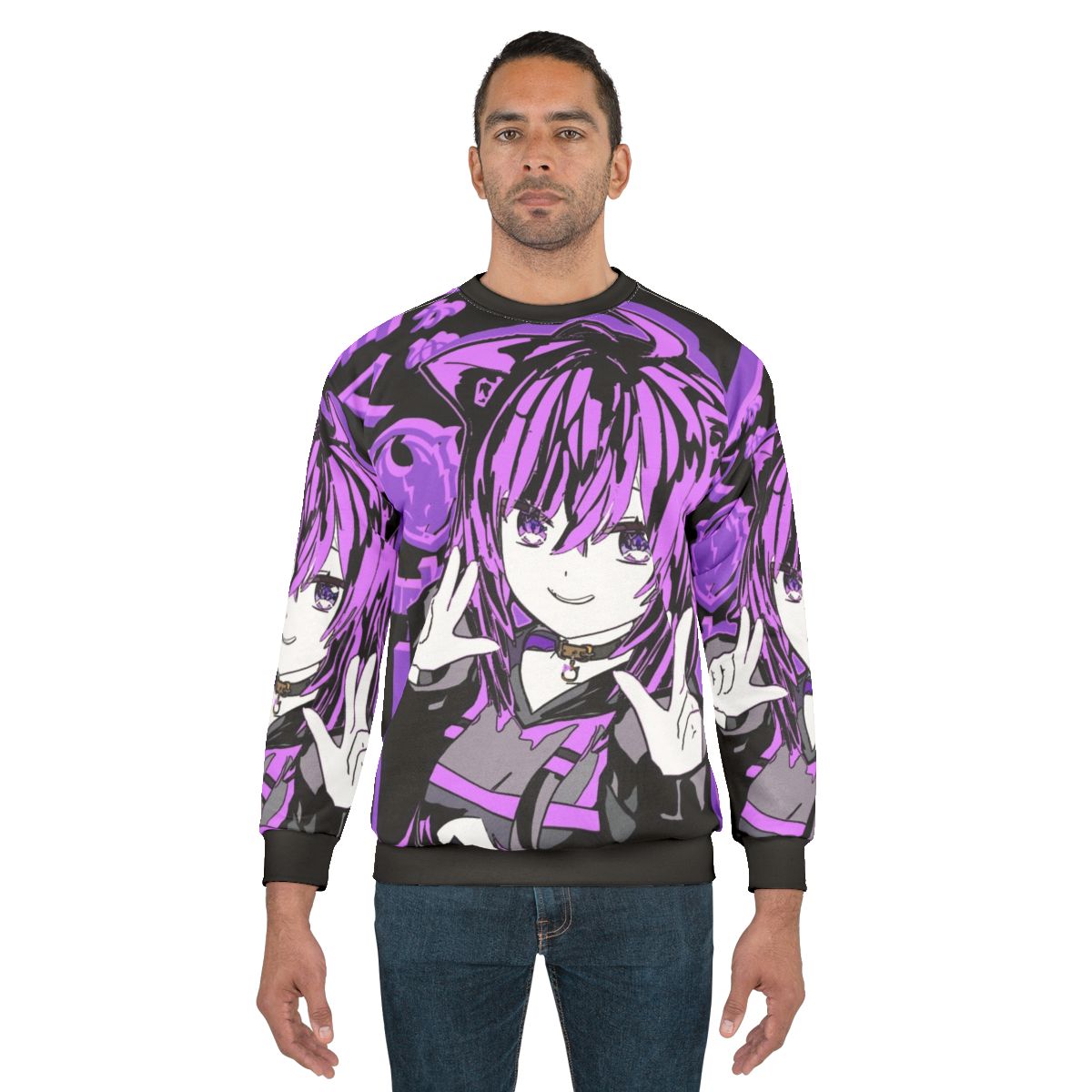Hololive Gamers Nekomata Okayu Anime Inspired Sweatshirt