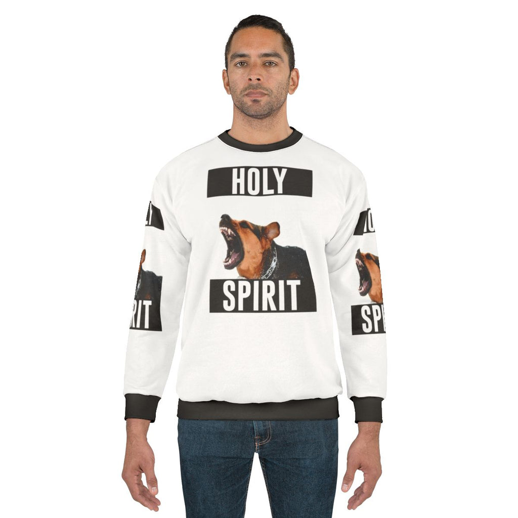 Holy Spirit Sweatshirt - Christian Inspired Meme Design