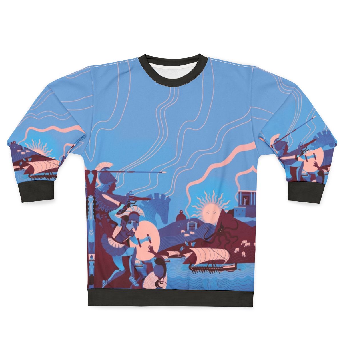 Homeric Landscape Winter Sweatshirt