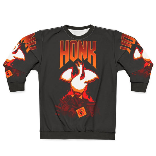 Honk Goose Videogame Sweatshirt