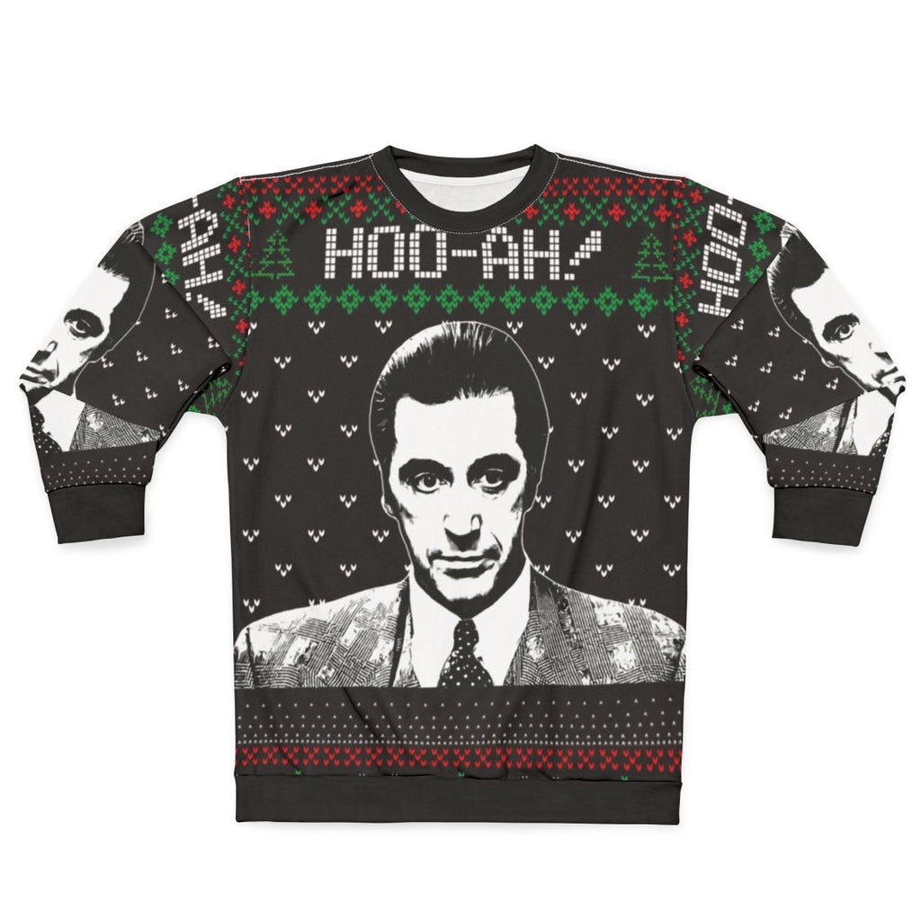 Ugly Christmas Sweater featuring Al Pacino quote