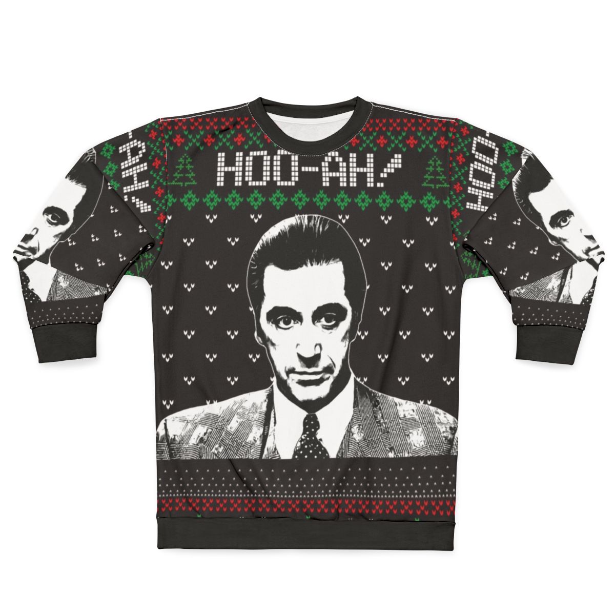 Ugly Christmas Sweater featuring Al Pacino quote