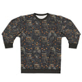 Hoo Goes There Halloween Sweatshirt with Witches and Owls