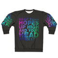 Hopes High emo sweatshirt for music fans