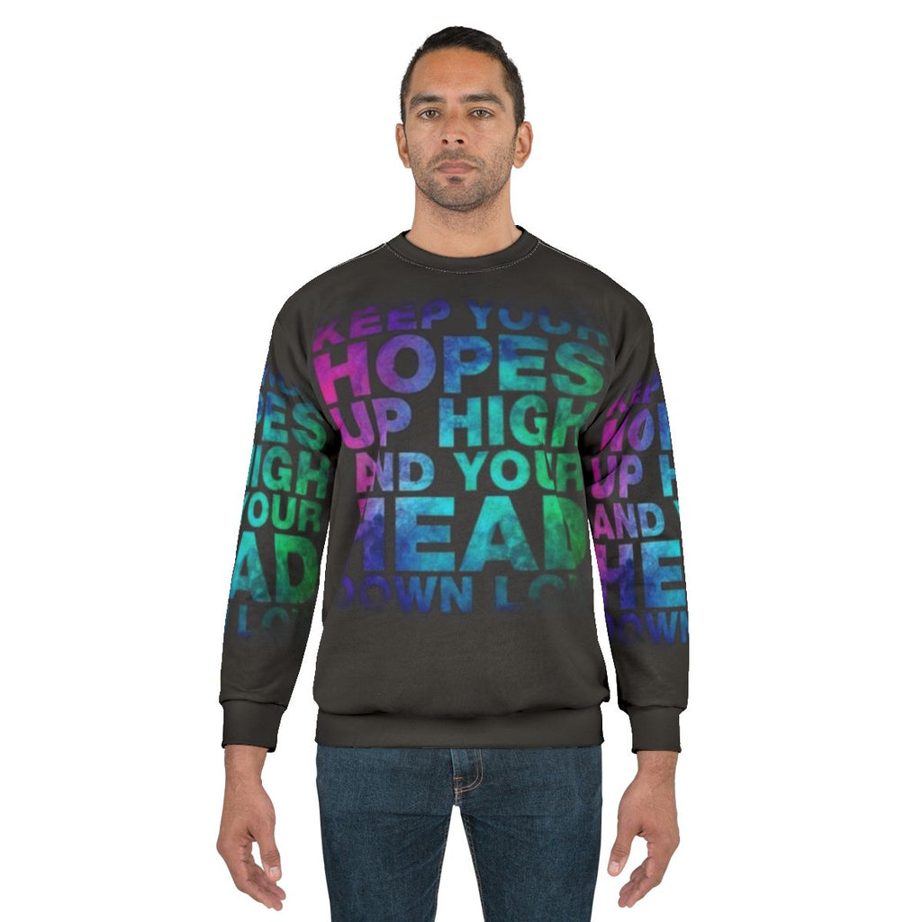 Hopes High emo sweatshirt for music fans