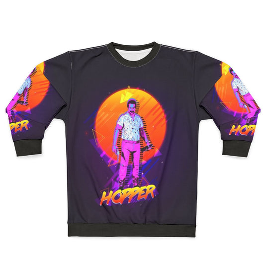 Hopper Sweatshirt - Stranger Things Inspired 80s Clothing