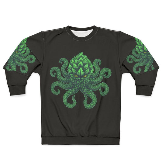 Hoppy Octo Sweatshirt - Octopus Craft Beer Lover Tee