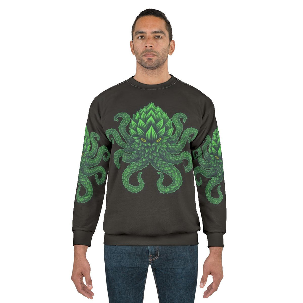 Hoppy Octo Sweatshirt - Octopus Craft Beer Lover Tee