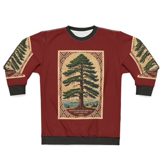 Family Reunion 2024 Customized Sweatshirt with Horany Family Design