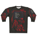 Pixel Retro Castlevania Dracula Vampire Horror Night Sweatshirt