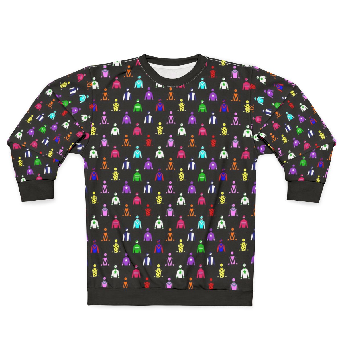 Horse Racing Jockey Silks Sweatshirt
