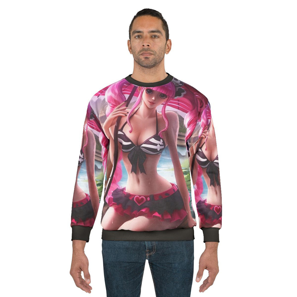 Perona One Piece Anime Girl Hot Spring Sweatshirt