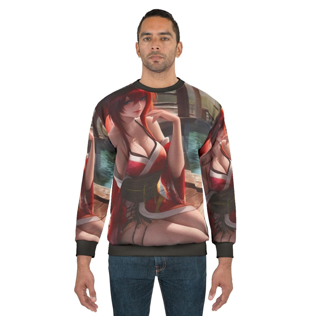 Hot Spring Rias Gremory Anime Sweatshirt