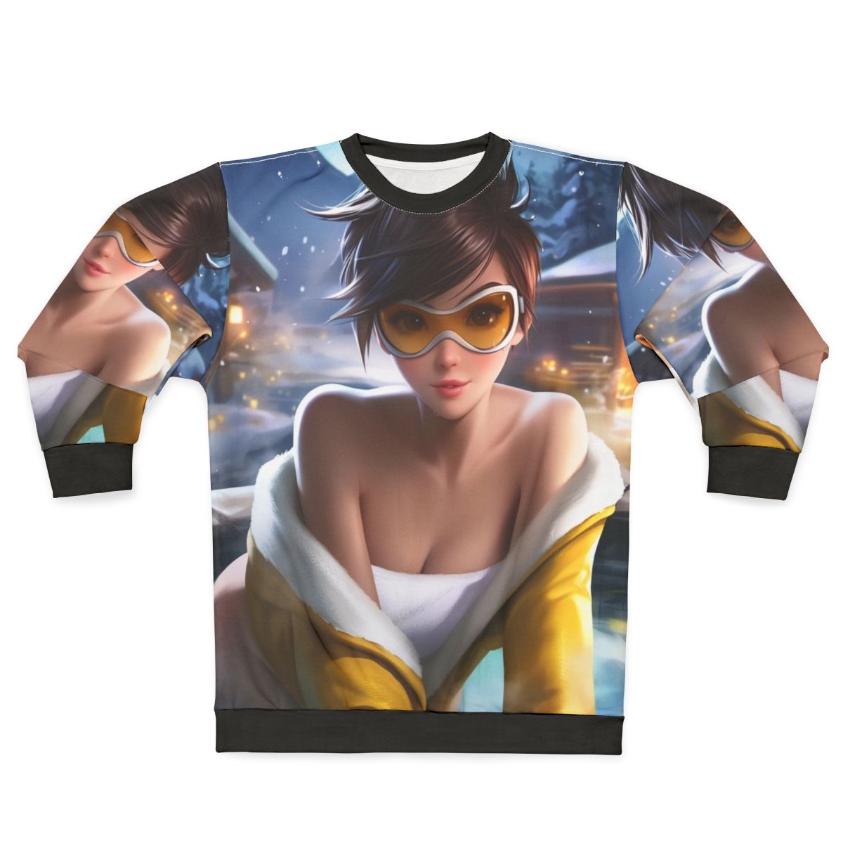 Hot Spring Tracer Overwatch Gamer Sweatshirt