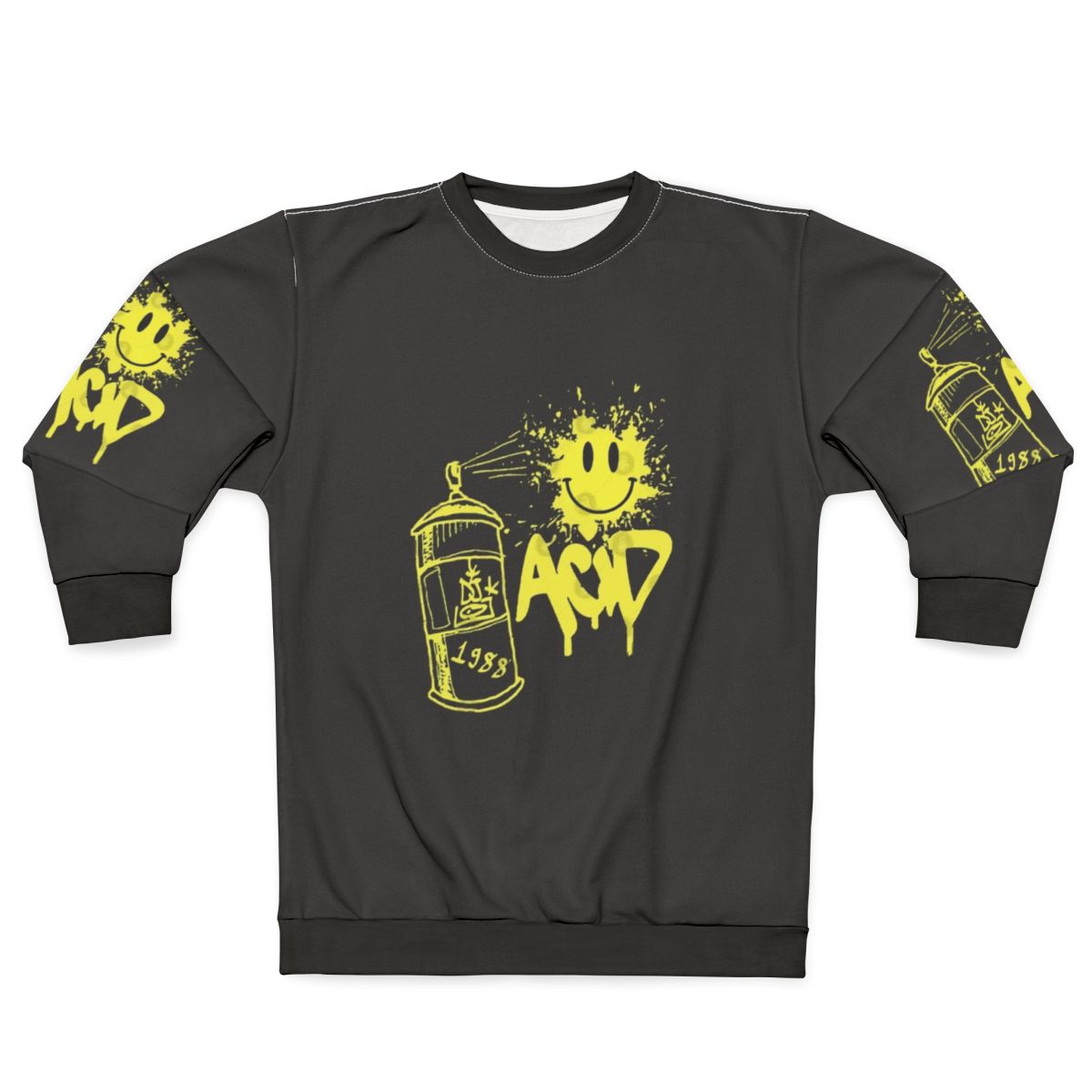 Retro House Music Acid Rave Sweatshirt