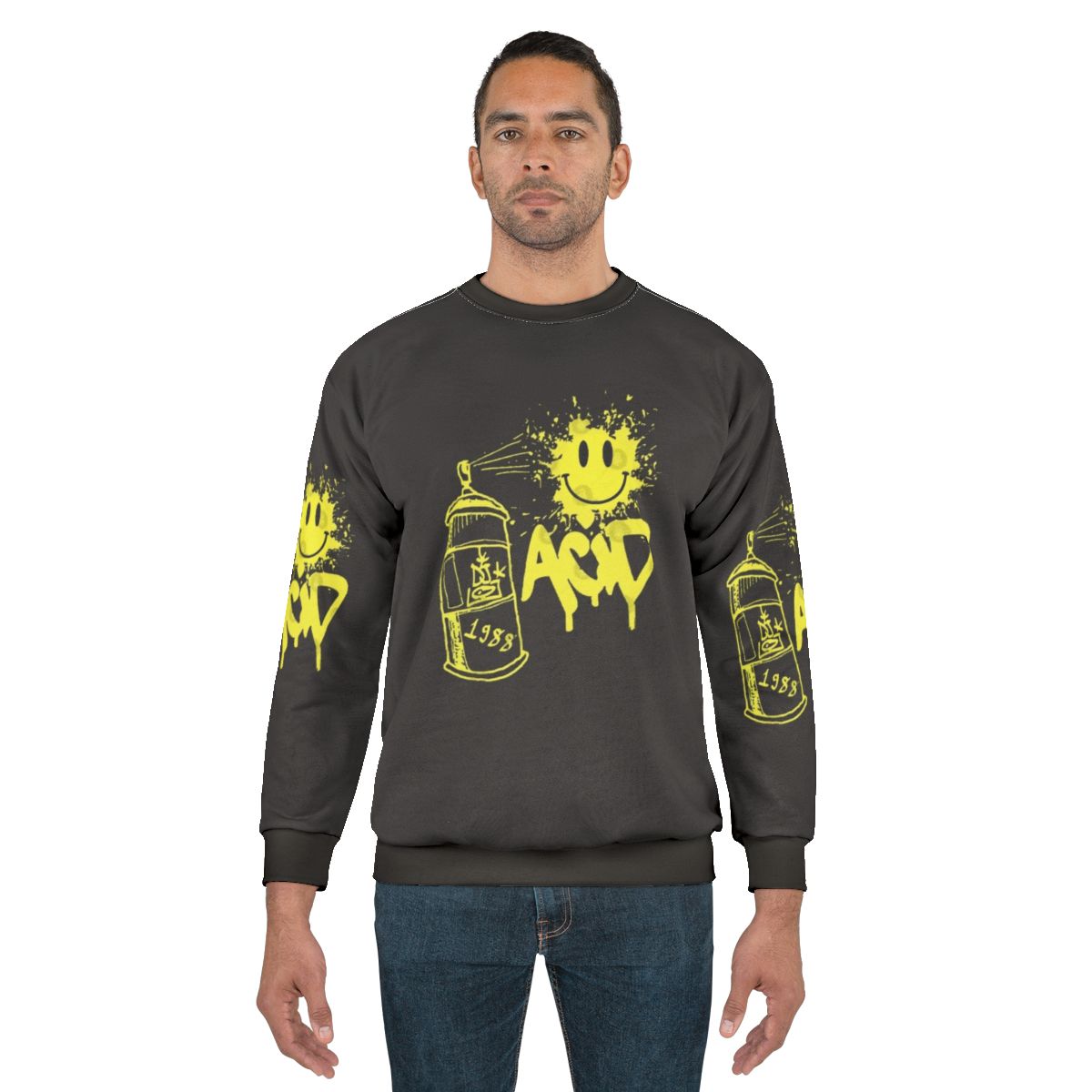 Retro House Music Acid Rave Sweatshirt