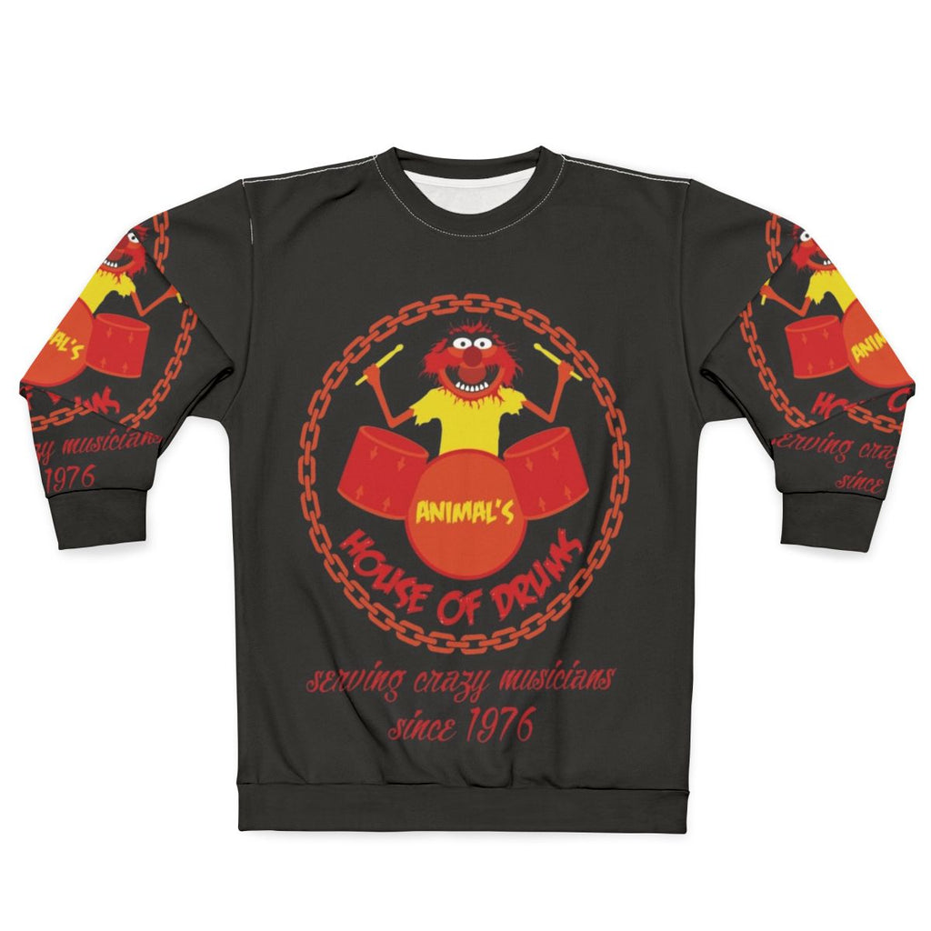 The Muppets Animal Drummer Sweatshirt