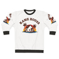 House of Training Movie Sweatshirt with Tropical Palm Tree Design