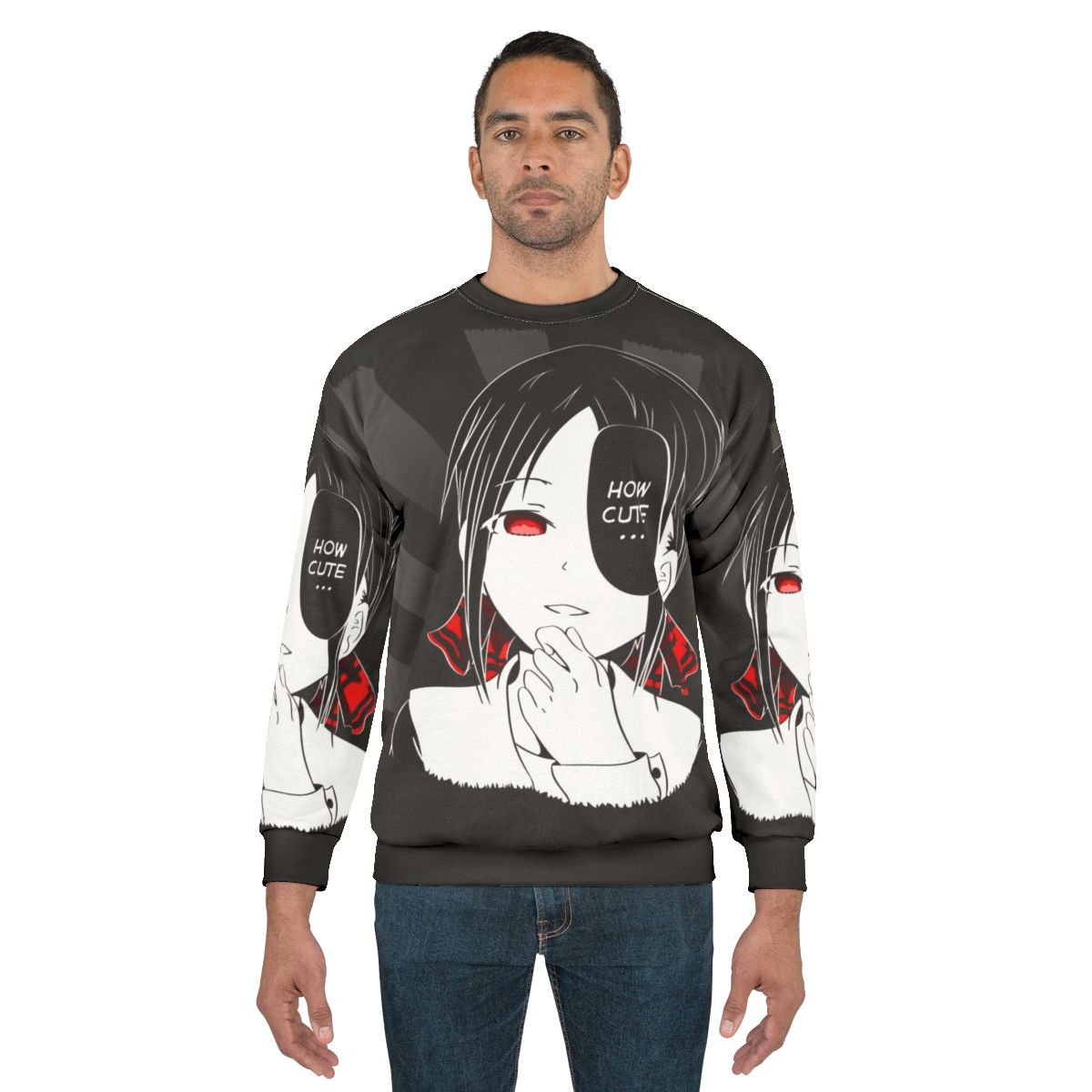 Kawaii "How Cute" Sweatshirt from Kaguya-sama: Love is War anime