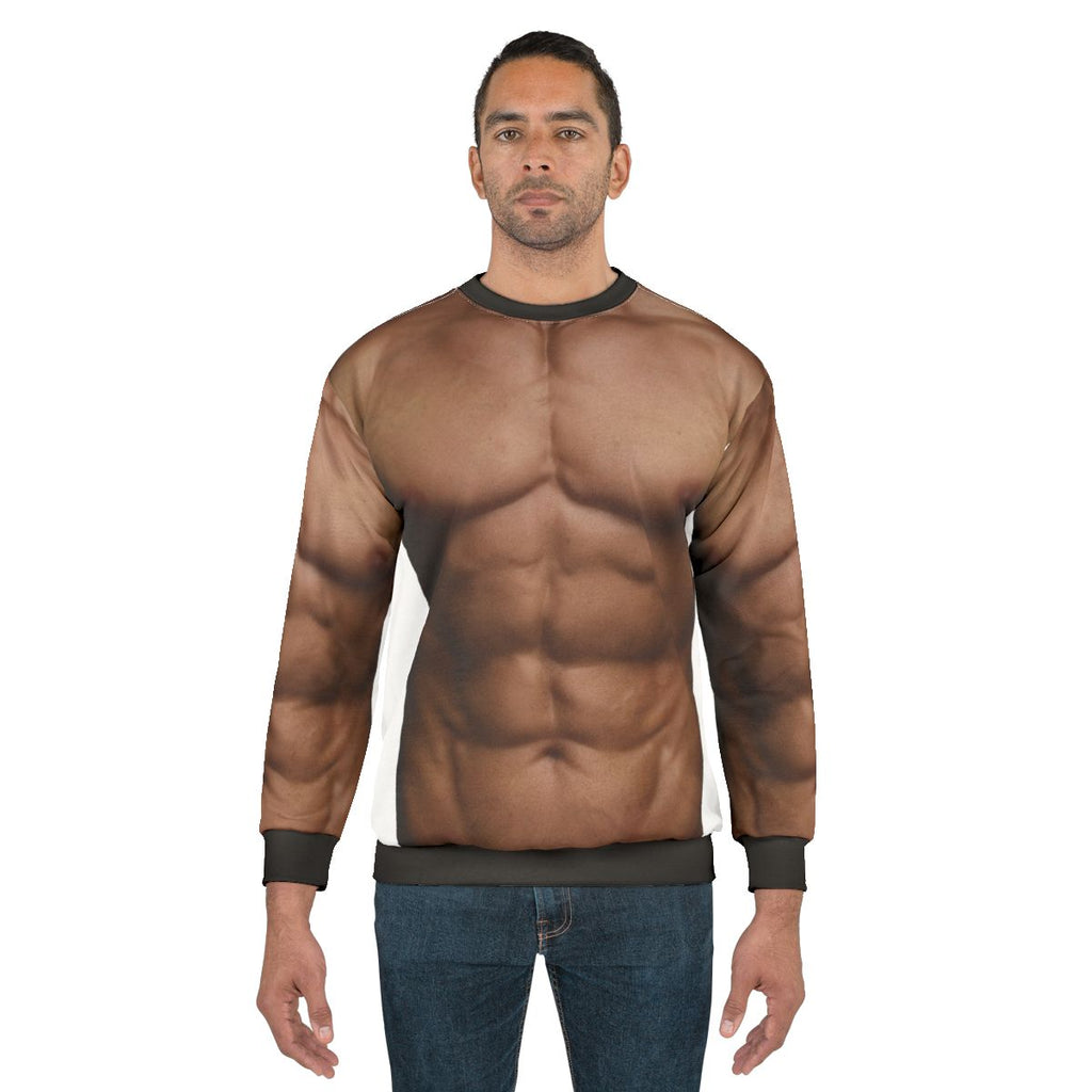 Muscle-building sweatshirt for easy strength gains