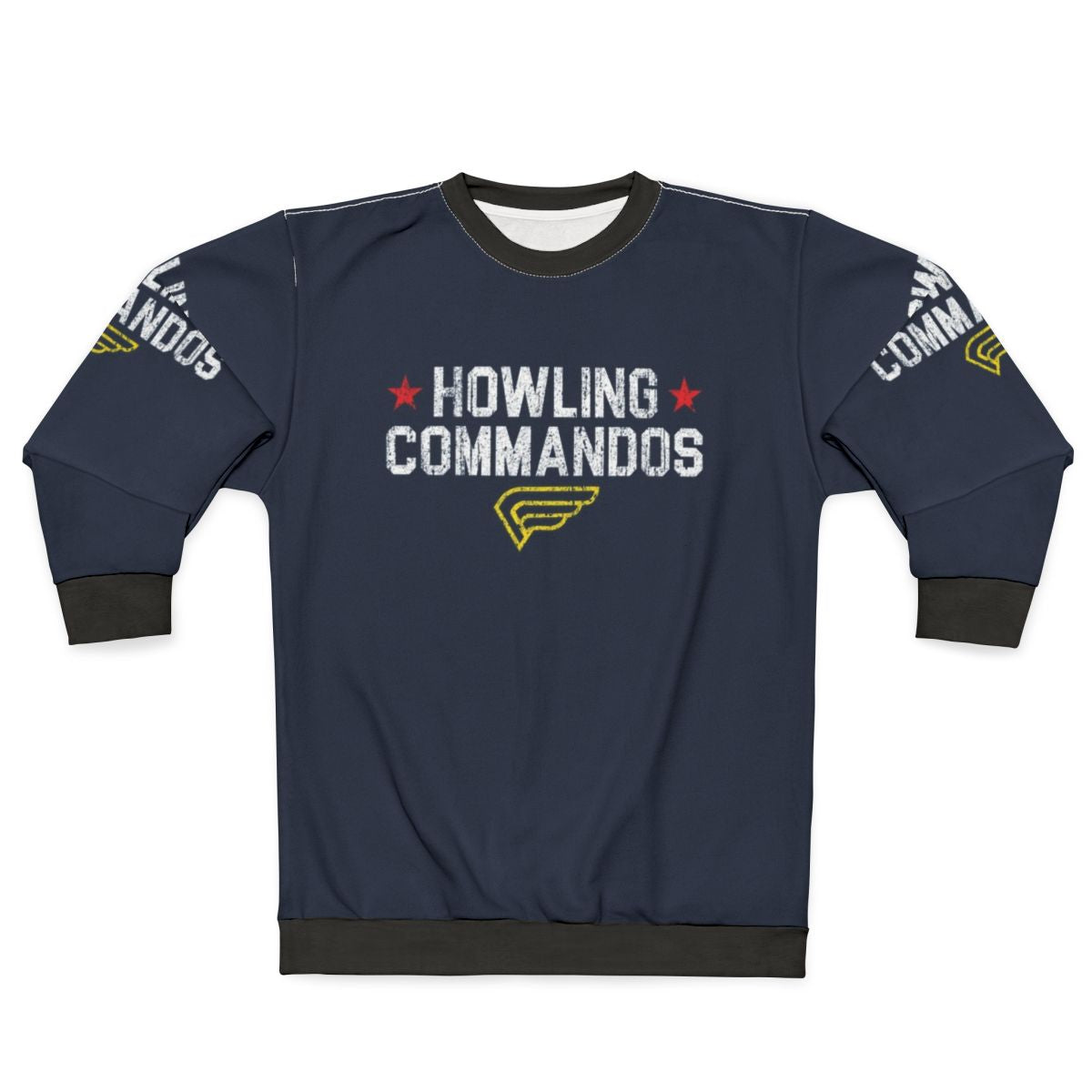 Howling Commandos Sweatshirt featuring characters from Marvel's Captain America