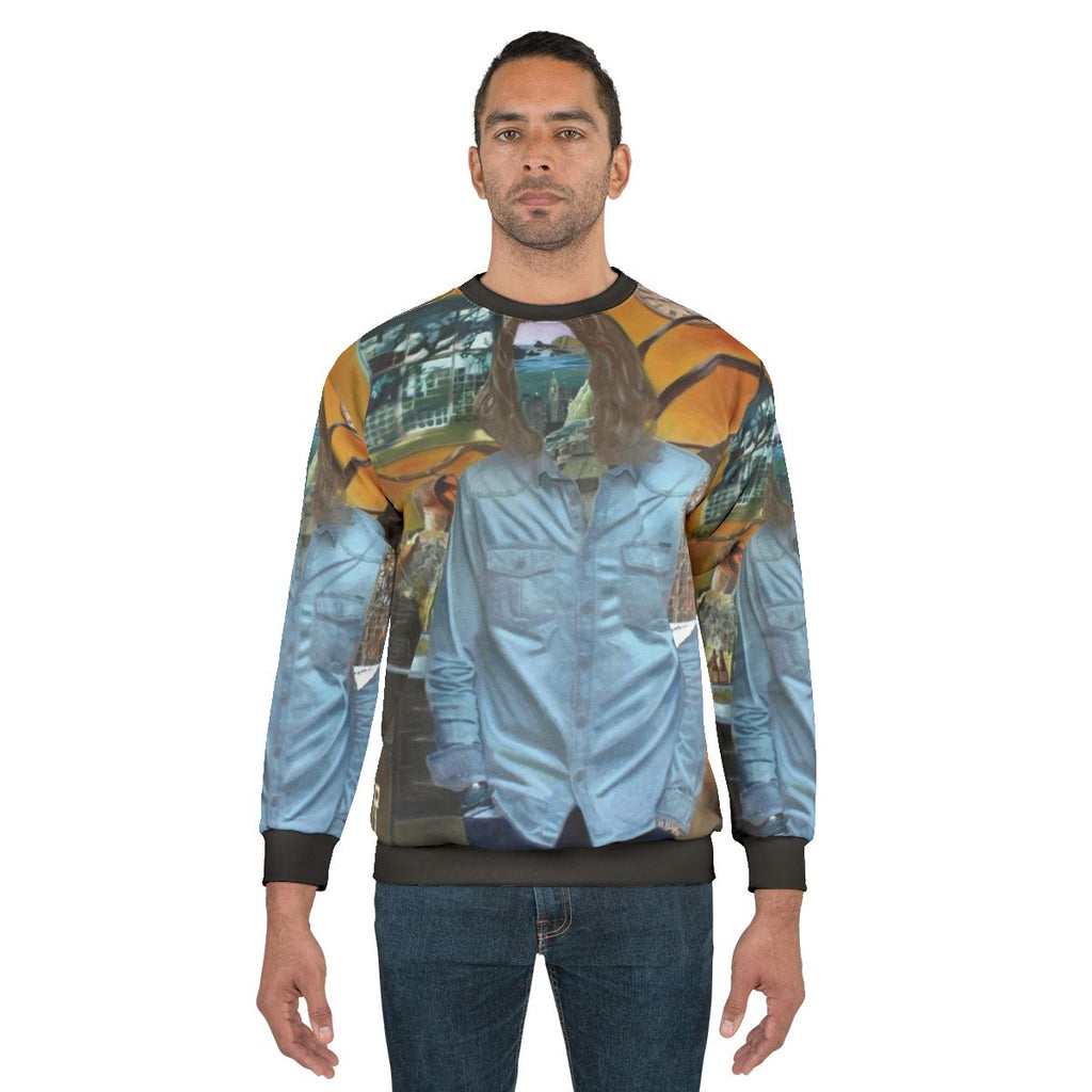 Hozier Sweatshirt featuring the Wasteland Baby album cover design