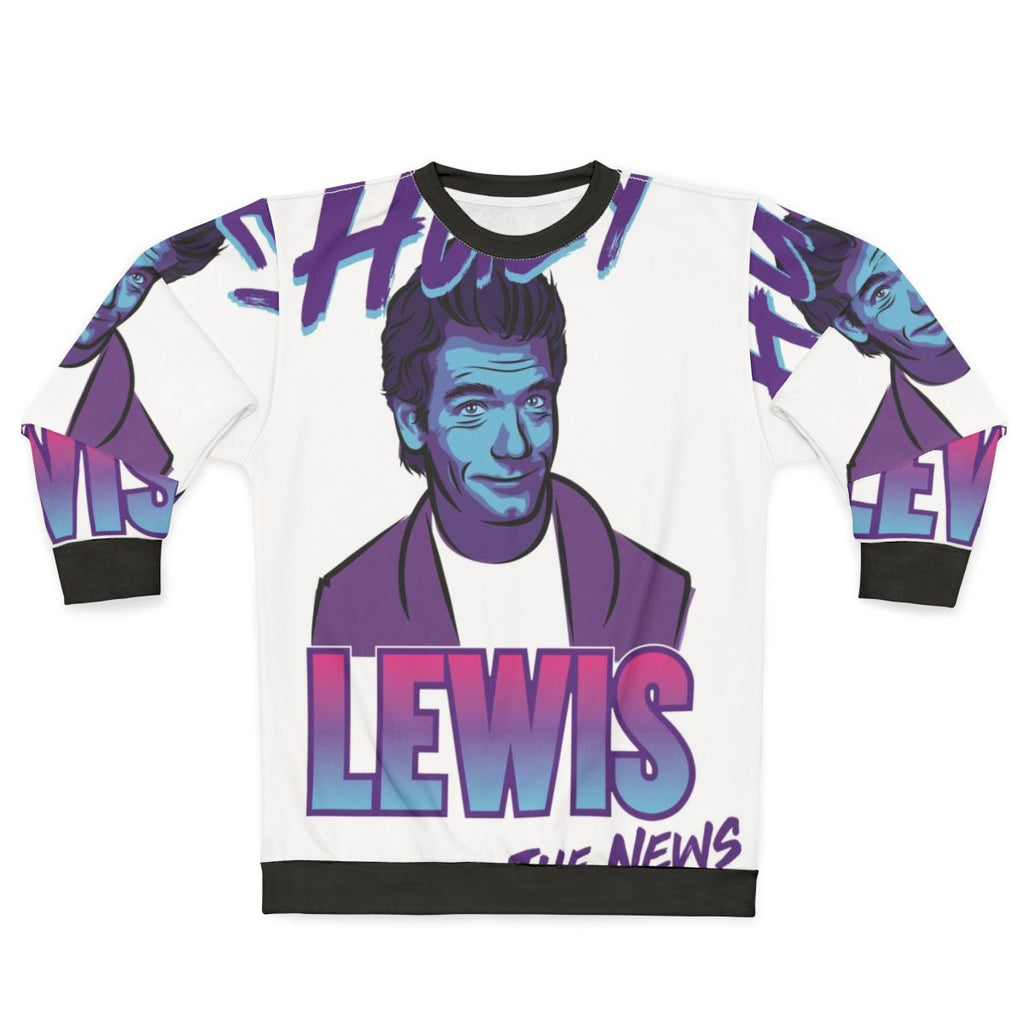 Soft 80s Sweatshirt featuring Huey Lewis and The News
