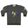Hummingbird Legendary Animals Watercolor Sweatshirt