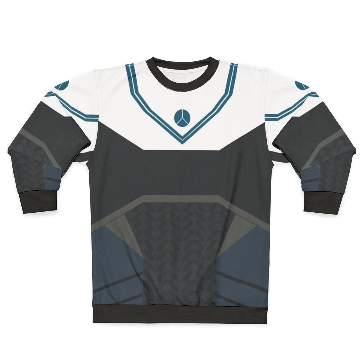 Destiny-inspired armour sweatshirt with Hunter Parade design