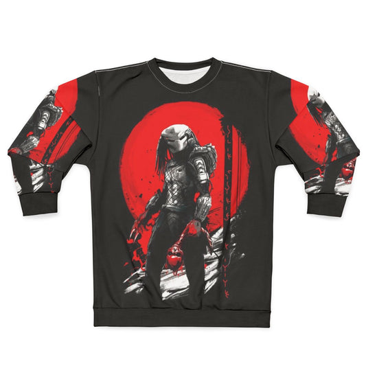 Japanese-inspired Hunter S Moon Predator Sweatshirt