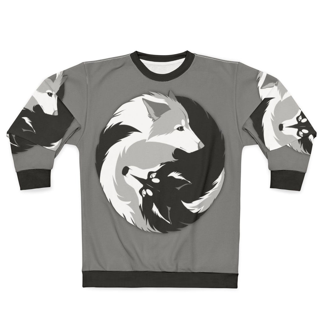 Husky Love Sweatshirt with Canine Graphic